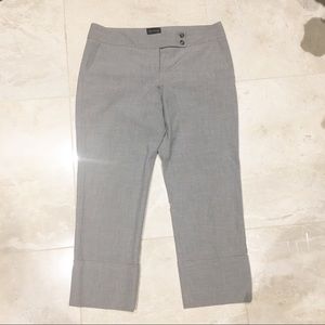 SALE! Gray Cuffed Capris